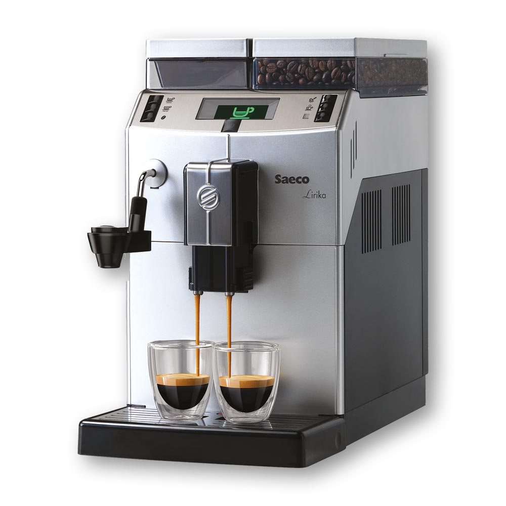Saeco Lirika Macchiato schwarz/silber
