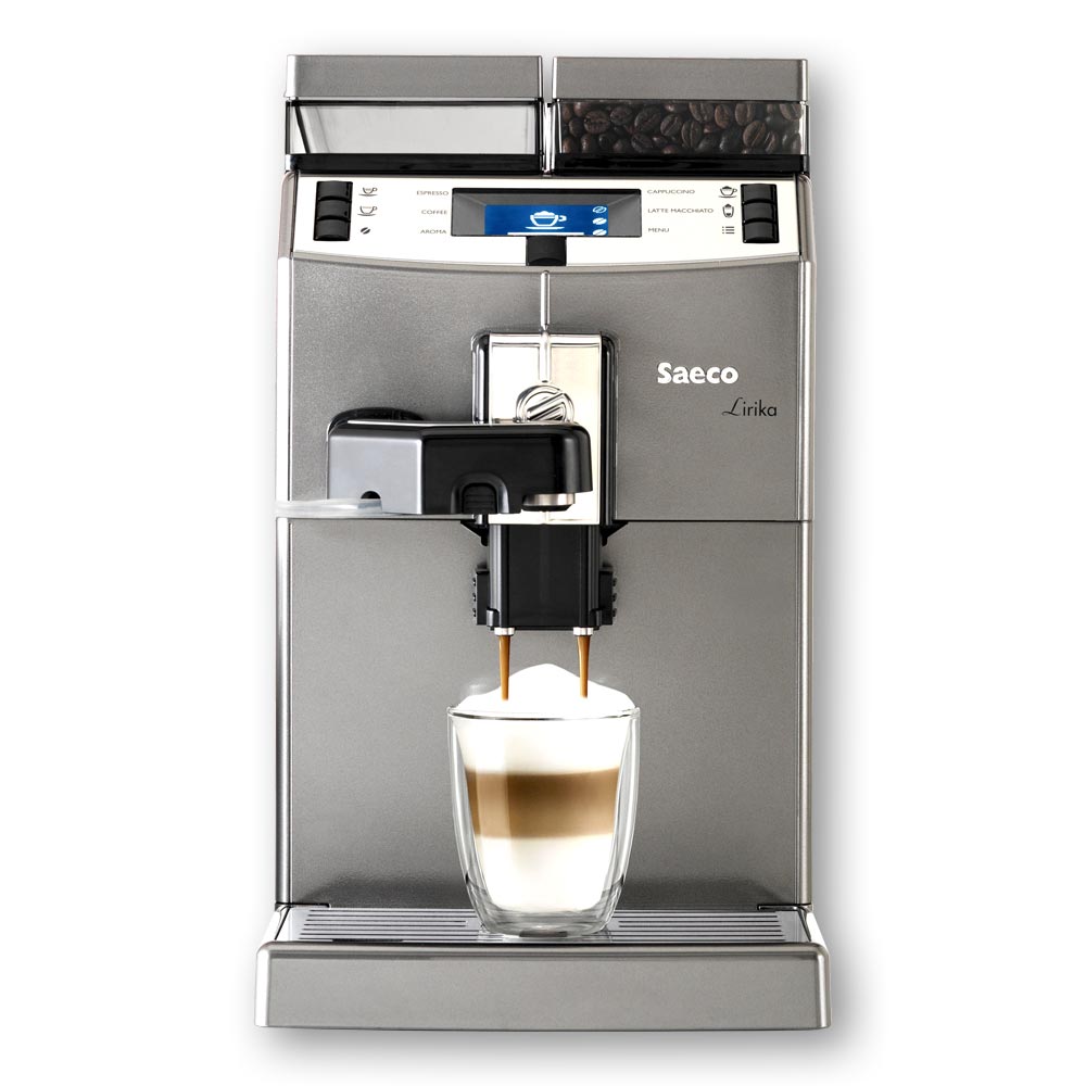 Saeco Lirika One Touch Cappuccino Titan